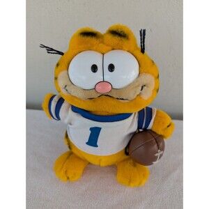 Garfield 1978 1981 Vintage 9" Dakin Plush Fun Farm Football